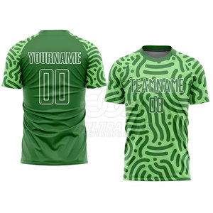 Camiseta de Fútbol Premium para Hombre, Cuello Redondo, 100% Poliéster, Ecológica, Ligera, Transpirable, de Secado Rápido, para Entrenamiento Atlético - Product Image 6