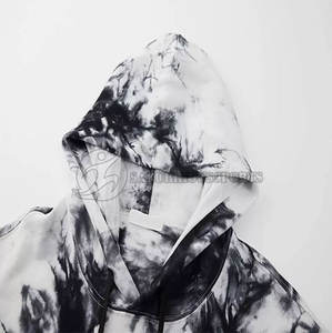 Sudadera con Capucha para Hombre, de Algodón y Felpa, Color Blanco Liso, para Invierno, con Forro, Ecológica, con Logotipo Personalizado, Mangas Largas, Estampada por Sublimación - Product Image 3