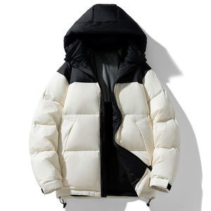 Fabricant hiver coupe-vent surdimensionné grande taille hiver bouffant épais chaud hommes logo personnalisé vêtements à bulles hommes veste bouffante - Product Image 1