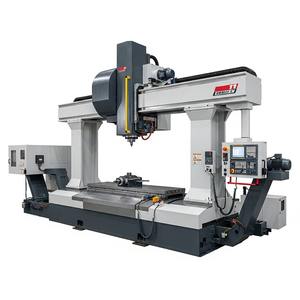 Centre d'usinage CNC professionnel à double colonne pour moules, matrices, boîtiers et cadres de grand diamètre, robustes, durables, fiables et puissants - Product Image 4