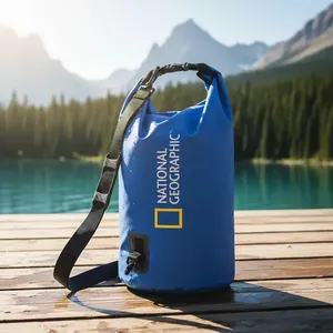 Borsa Impermeabile Nat Geo DRYSACK 15L BNG2015 100% Impermeabile Blu per Sport Acquatici - Product Image 4