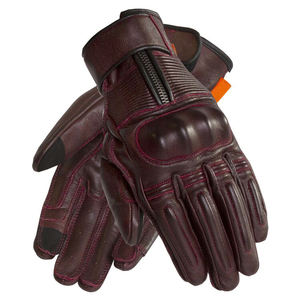 Gants de course d'hiver en cuir chaud antidérapants et durables personnalisés, coupe-vent et imperméables, compatibles avec les écrans tactiles, Protection de motocross - Product Image 5