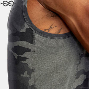 Débardeur d'été pour hommes personnalisé gilet séchage rapide vêtements de sport coupe ajustée grande taille été sans manches coupé t-shirt - Product Image 6