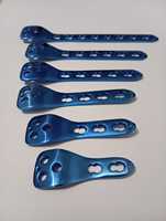 BISONS WHOLESALE Placas Óseas Veterinarias de Acero Inoxidable de Alta Calidad |   Kit de Implantes para Cirugía Ortopédica Animal, Clase I CE, Reutilizable
