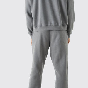 Survêtement de haute qualité à capuche décontracté pour homme en polaire polyester/coton lourd - Product Image 4