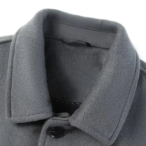 Veste en laine polaire coupe-vent et respirante pour l'hiver, col montant, logo frontal, en toile, la plus vendue - Product Image 2
