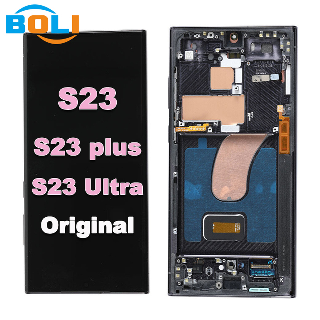 OLED LCD Screen for Galaxy S23 Ultra 5G Original Display for samsung S7 S8 S9 S10 Plus S20 S21 S22 S23 ultra Screen Replacement