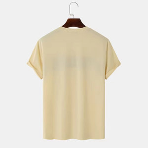 เสื้อยืดแขนสั้นสำหรับผู้ชายเสื้อยืดสีตามสั่งดีไซน์ใหม่ล่าสุดสำหรับฤดูร้อน - Product Image 2