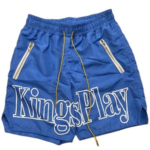 Pantalones Cortos Deportivos para Hombre al por Mayor, Modelo King Play Same, Sólidos, Antiarrugas, de Nailon, con Logotipo Personalizado, Servicio OEM, 100% Poliéster - Product Image 5
