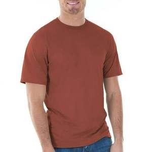 100% cotton heavy t-<b>shirt</b> summer solid color 230 g <b>men's</b> <b>white</b> casual all-match round neck fall shoulder <b>short</b> <b>sleeve</b> - Product Image 3