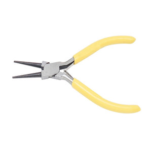 MANAN INSTRUMENTS Yellow Handle Round Baguette Cut Pliers Stainless Steel for Jewelry Setting DIY Tools - Product Image 5