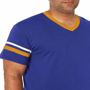 เสื้อยืดผู้ชายพิมพ์ลายโลโก้ตามสั่ง สำหรับแฟนฟุตบอล แขนสั้น สไตล์ลำลอง สปอร์ต  แบบเสื้อเจอร์ซีย์  ลงโหลดโดย Dress Sports - Product Image 6