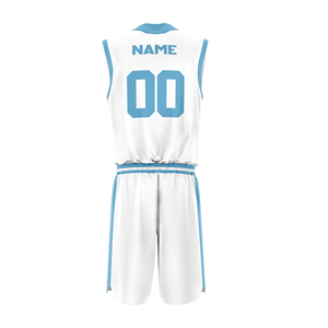 Ensemble de maillots de basket-ball réversibles à impression personnalisée, créez votre propre logo, uniforme de basket-ball personnalisé, maillot de sublimation numérique pour hommes, enfants, jeunes - Product Image 4