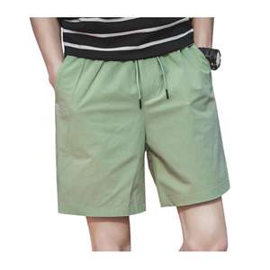 Short de course noir à séchage rapide pour homme Sweatwear décontracté en coton avec style cargo écologique disponible tailles XS à 6XL - Product Image 4