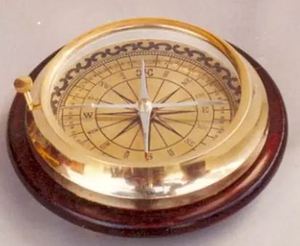 Hải lý Đồng cổ đồng hồ mặt trời la bàn tròn nhỏ đồng thau la bàn cổ điển steampunk Phụ kiện cho nam giới và phụ nữ - Product Image 5