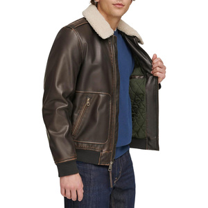 Custom Embroidered <b>Pilot</b> Bomber <b>Jacket</b> With Logo Printing Mens Womens Fashion Streetwear Outerwear OEM Supplier - Product Image 2