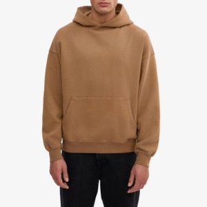 Venta al por mayor de alta calidad de encargo del logotipo de sudaderas con capucha 100% algodón de peso pesado polar en blanco de gran tamaño de talla grande sudaderas con capucha para los hombres - Product Image 1