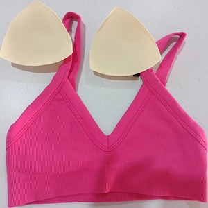 Sujetador deportivo para mujer, ropa interior acolchada, Bralette a prueba de golpes, Top deportivo sin espalda, entrenamiento, Fitness, entrenamiento, Yoga, Top para mujer - Product Image 4