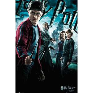 For Harry Potter and the Half-Blood Prince Modern Wall <b>Poster</b> Black Frame Paper Material - Product Image 5