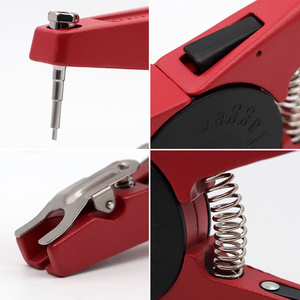 คีมติดป้ายหูสัตว์คุณภาพสูง ผลิตจากอะลูมิเนียมอัลลอยด์ อุปกรณ์การเลี้ยงสัตว์ที่ใหม่และมีประสิทธิภาพสำหรับการจัดการปศุสัตว์โคและแกะ - Product Image 6