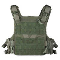Chaleco Táctico Reversible, Resistente, Transpirable, de Invierno, Lavado, de Liberación Rápida, con Múltiples Bolsillos