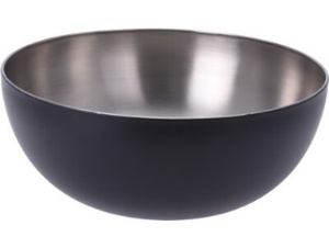 Round Bar Serving <b>Tray</b> in <b>Black</b> Color - Product Image 3
