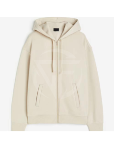 Fabricant de sweat à capuche 100% coton personnalisé pour hommes avec style de rue à la mode de haute qualité pour l'hiver décontracté poche fermeture éclair - Product Image 1