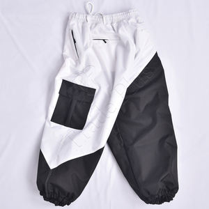 OEM Pantalon de snowboard unisexe en tissu polyester polaire avec personnalisation de poches isolées et chauffantes coupe-vent à fermeture éclair imperméable - Product Image 3
