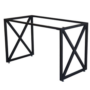 ขาโต๊ะเหล็กทรง X สไตล์มินิมอล ขนาด 120x60 ซม. ประกอบสำเร็จ HCMN012 สำหรับโต๊ะอาหาร ห้องครัว และเฟอร์นิเจอร์โรงพยาบาล - Product Image 1
