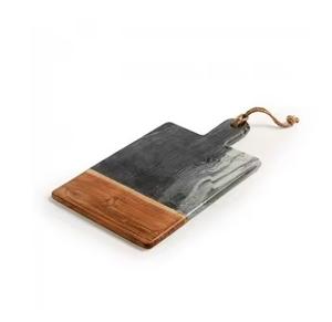 Tabla de cortar de madera hecha a mano, artesanía de primera calidad y elegante acabado natural disponible en MOQ bajo - Product Image 4