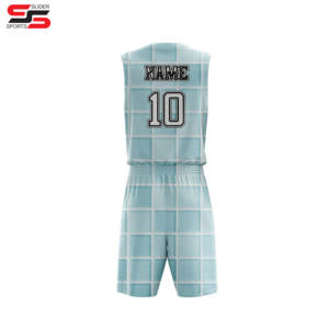 2025 dernières conceptions unisexe uniforme de basket-ball de fabricant et fournisseur de premier rang du Pakistan 100% polyester tissu - Product Image 4