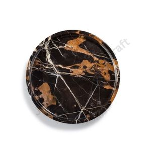 Top Quality Handmade <b>Large</b> Marble <b>Tray</b> with Handles Perfect for Serving Food and Drinks at Gatherings for Sale - Product Image 2