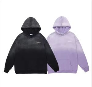Sudadera con Capucha Vintage para Hombre, Lavado Ácido, Estampado Personalizado, 100% Algodón, Bordada, Diseño Sólido, Corte Regular, para Invierno - Product Image 3