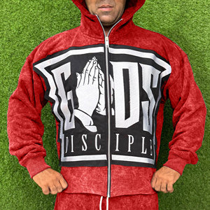 Casual Wear Men Washed Solid 2 1 Tracksuit Printed 100% Cotton Windproof Breathable Eco-Friendly Autumn Use Your Own Logo Cheap - Product Image 4