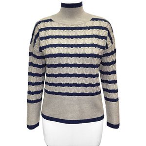 Última Colección Otoño-Invierno 23, Camiseta Casual de Mujer Personalizada, de Viscosa, Nailon, Lana Merino, Algodón y Alpaca, Gruesa, de Secado Rápido, Corte Ajustado y Manga Larga - Product Image 1