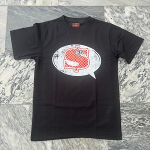 Camiseta de hombre de algodón 100% de peso pesado, ropa de calle con logotipo gráfico personalizado, ropa de uso diario con estampado de pantalla de gran tamaño con ajuste cómodo - Product Image 3