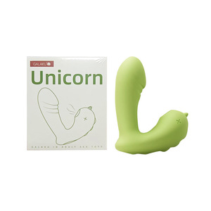 Vibrateur portable Unicorn AI avec télécommande et fonction d'aspiration pour des jeux à distance - Product Image 2