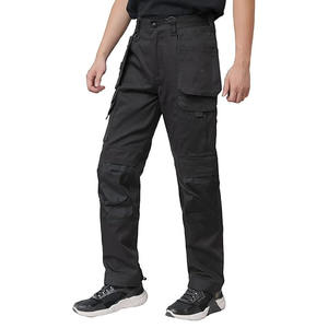 Wholesale Mens Casual Cargo <b>Work</b> <b>Trousers</b> Multi-<b>Pocket</b> Canvas Pant <b>with</b> <b>Holster</b> & Kneepad <b>Pockets</b> OEM - Product Image 5
