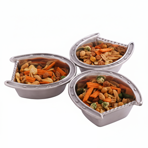 Plateau de service en aluminium poli tête de cheval argenté, écologique, passe au lave-vaisselle, plateau décoratif pour apéritif, équestre - Product Image 3