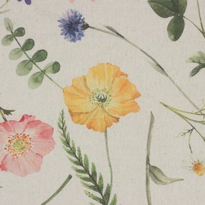 Indian Wholesale 100% Cotton Home Textiles 150 X 220 cms <b>Table</b> <b>Cloth</b> <b>White</b> with Multi Color Prints 180gsm Woven Techniques - Product Image 2