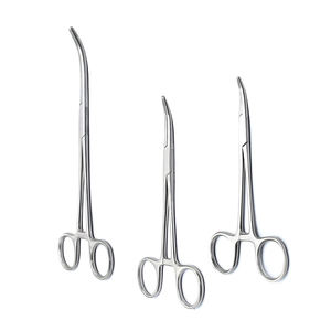 Pinzas quirúrgicas MEDIHEAL SURGICAL CORPORATION Mosquito Forceps, curvas con bloqueo, acabado Dall, 12.5cm, acero inoxidable para hospital, venta al por mayor - Product Image 6