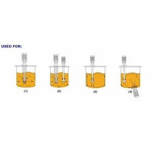 เครื่องกวนผสมไฟฟ้าสแตนเลสความเร็วสูง 3 กิโลวัตต์ 220 โวลต์ มอเตอร์ขับเคลื่อนแบบตั้งตรง สำหรับผสมอาหาร เคมีภัณฑ์ และเครื่องสำอาง - Product Image 5