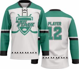 ชุดเล่นฮ็อกกี้น้ำแข็งใส่ได้ทั้งชายและหญิงชุดเล่นฮ็อกกี้น้ำแข็งพิมพ์ลายดีไซน์ซับลิเมชันใส่สบายทำจากโพลีเอสเตอร์/ ผ้าฝ้ายผสม - Product Image 3