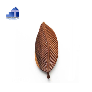 Plateau de service en bois naturel fait main, écologique, durable, moderne et luxueux pour la décoration de la cuisine des restaurants, Vietnam - Product Image 5