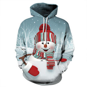Sudadera con Capucha Navideña para Hombre 2026, Sudadera con Estampado Completo para Navidad, Último Diseño, Sudadera Cálida - Product Image 5