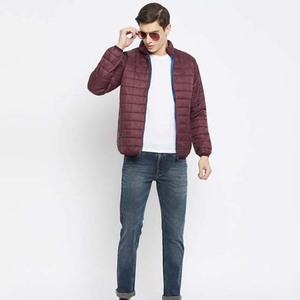 Thiết Kế Chuyên Nghiệp Người Đàn Ông Của Không Thấm Nước Đảo Ngược Máy Bay Ném Bom Áo Khoác Polyester Nylon Vỏ Mềm Cao Đường Phố Dây Kéo Phía Trước - Product Image 5