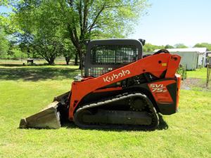 Cargadora Compacta de Orugas Hidráulica KUBOTA SVL75-2 Usada de Alta Calidad, Año 2021, con Cucharón, Lista para Enviar - Product Image 4