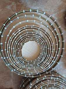 Hot Trend Decor Round Bamboo <b>Tray</b> Flat Winnowing <b>Basket</b> Handmade <b>Tray</b> Decor New Year Holiday From Vietnam Manufacture - Product Image 5