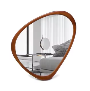 Azora Industries Top vente Miroir en bois moderne de haute qualité avec cadre en bois élégant Miroir mural pour salle de bain très demandé - Product Image 1