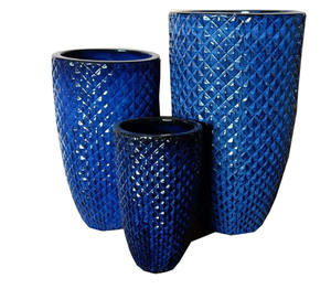Glaze Ceramic planter // ผู้จำหน่ายเครื่องปั้นดินเผาจากเวียดนาม - Product Image 1